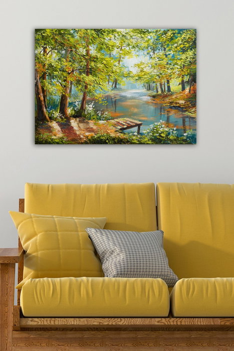 Wallity Lienzo Decorativo Unknown 50 x 70 cm Multicolor Wallity Lienzo Decorativo Unknown 50 x 70 cm Multicolor